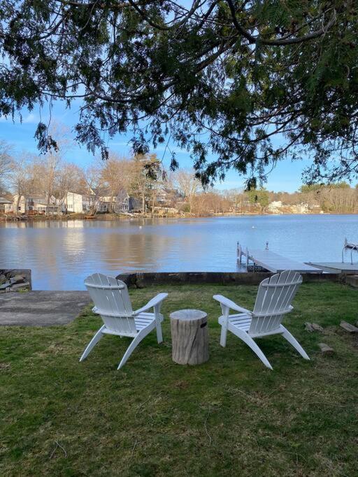 Lake Attitash Waterfront W/ Private Dock Amesbury Esterno foto